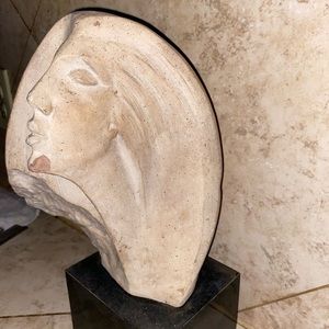 Austin Productions Female Bust Sculpture 1980